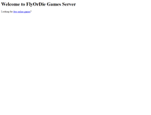 Tablet Screenshot of games.flyordie.com